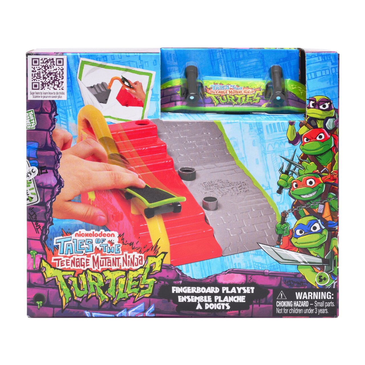 Legend Toys Teenage Mutant Ninja Turtles Finger Skateboard Playset